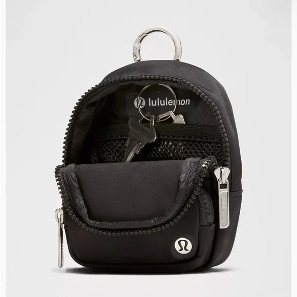 lululemon Mini Everywhere Backpack Black Nano Clippable NWT - Picture 4 of 9